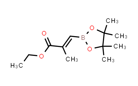 2417259-34-6 | ethyl (E)-2-methyl-3-(4,4,5,5-tetramethyl-1,3,2-dioxaborolan-2-yl)prop-2-enoate