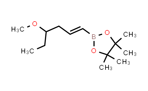 401513-61-9 | 2-[(E)-4-methoxyhex-1-enyl]-4,4,5,5-tetramethyl-1,3,2-dioxaborolane