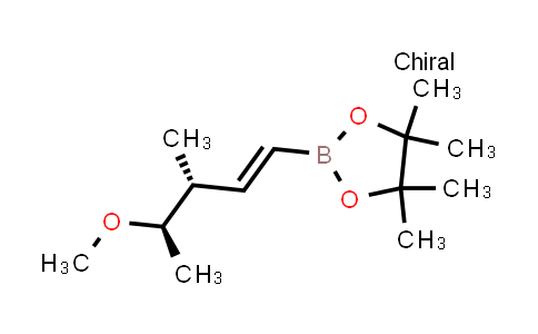 401513-65-3 | 2-[(E,3R,4R)-4-methoxy-3-methyl-pent-1-enyl]-4,4,5,5-tetramethyl-1,3,2-dioxaborolane