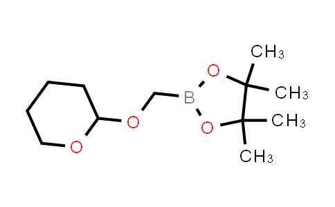 2866083-18-1 | 4,4,5,5-tetramethyl-2-(tetrahydropyran-2-yloxymethyl)-1,3,2-dioxaborolane
