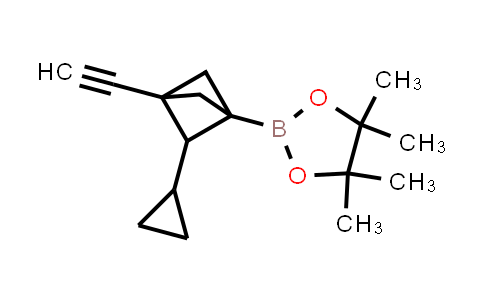 MC842151 | 2609867-06-1 | 2-(2-cyclopropyl-3-ethynyl-1-bicyclo[1.1.1]pentanyl)-4,4,5,5-tetramethyl-1,3,2-dioxaborolane