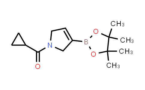 2020364-67-2 | cyclopropyl-[3-(4,4,5,5-tetramethyl-1,3,2-dioxaborolan-2-yl)-2,5-dihydropyrrol-1-yl]methanone
