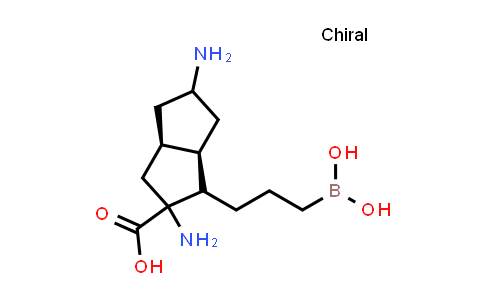 2406281-46-5 | cis-2,5-diamino-1-(3-boronopropyl)-3,3a,4,5,6,6a-hexahydro-1H-pentalene-2-carboxylic acid
