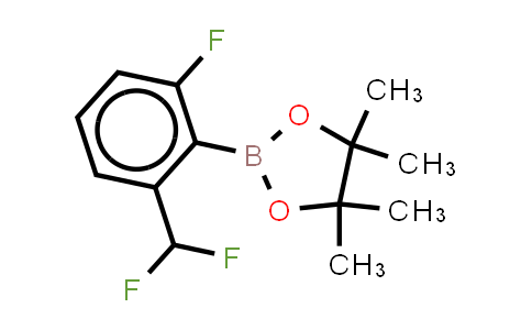 2614261-45-7 | 2-[2-(difluoromethyl)-6-fluoro-phenyl]-4,4,5,5-tetramethyl-1,3,2-dioxaborolane