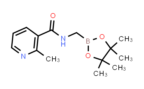 2246860-47-7 | 2-methyl-N-[(4,4,5,5-tetramethyl-1,3,2-dioxaborolan-2-yl)methyl]pyridine-3-carboxamide