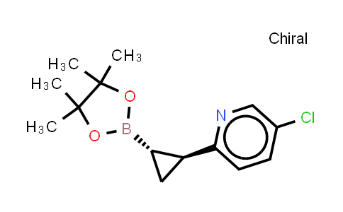 MC842442 | 2735700-92-0 | 5-氯-2-[(1S,2S)-2-(4,4,5,5-四甲基-1,3,2-二氧杂硼杂环戊烷-2-基)环丙基]吡啶