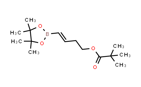 620634-97-1 | 4-(4,4,5,5-tetramethyl-1,3,2-dioxaborolan-2-yl)but-3-enyl 2,2-dimethylpropanoate