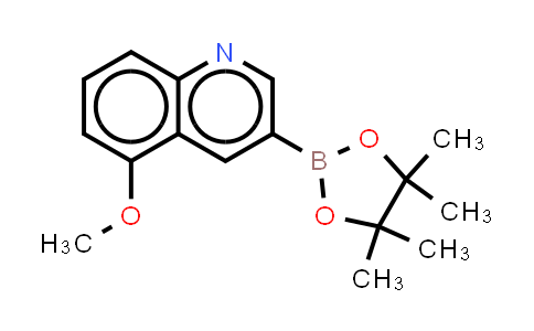 2640497-96-5 | 5-methoxy-3-(4,4,5,5-tetramethyl-1,3,2-dioxaborolan-2-yl)quinoline