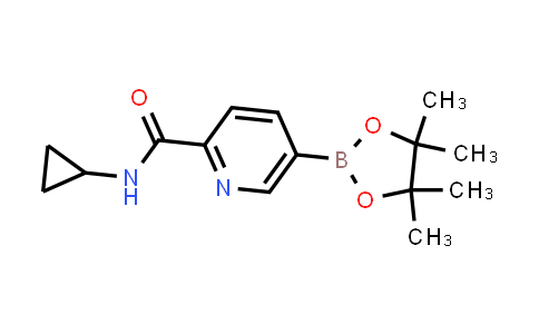 MC842555 | 2096333-58-1 | N-cyclopropyl-5-(4,4,5,5-tetramethyl-1,3,2-dioxaborolan-2-yl)pyridine-2-carboxamide