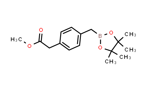 1251729-12-0 | methyl 2-[4-[(4,4,5,5-tetramethyl-1,3,2-dioxaborolan-2-yl)methyl]phenyl]acetate