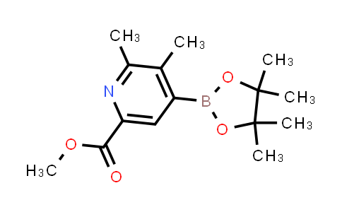 1842396-45-5 | methyl 5,6-dimethyl-4-(4,4,5,5-tetramethyl-1,3,2-dioxaborolan-2-yl)pyridine-2-carboxylate