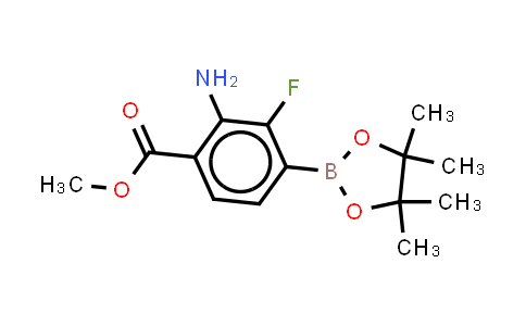 2667057-27-2 | methyl 2-amino-3-fluoro-4-(4,4,5,5-tetramethyl-1,3,2-dioxaborolan-2-yl)benzoate