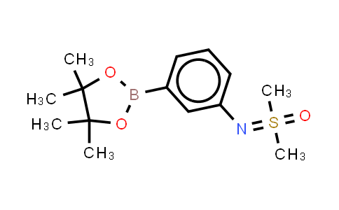 2377300-53-1 | dimethyl-oxo-[3-(4,4,5,5-tetramethyl-1,3,2-dioxaborolan-2-yl)phenyl]imino-sulfane