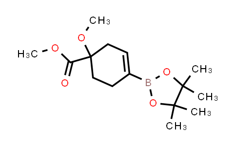 MC842715 | 2415763-40-3 | methyl 1-methoxy-4-(4,4,5,5-tetramethyl-1,3,2-dioxaborolan-2-yl)cyclohex-3-ene-1-carboxylate