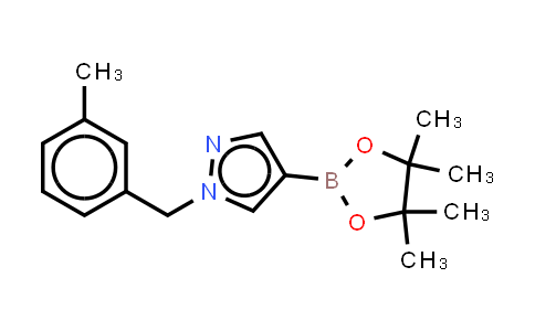 1415825-06-7 | 1-[(3-methylphenyl)methyl]-4-(4,4,5,5-tetramethyl-1,3,2-dioxaborolan-2-yl)-1H-pyrazole