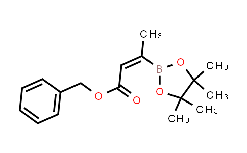 2851113-42-1 | benzyl (E)-3-(4,4,5,5-tetramethyl-1,3,2-dioxaborolan-2-yl)but-2-enoate