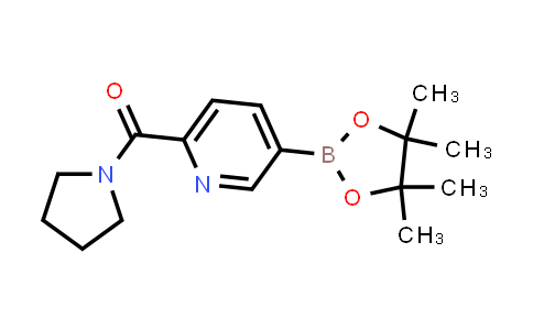 DY842810 | 940314-18-1 | pyrrolidin-1-yl-[5-(4,4,5,5-tetramethyl-1,3,2-dioxaborolan-2-yl)-2-pyridyl]methanone
