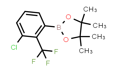 CAS No. 2246545-93-5, 2-[3-chloro-2-(trifluoromethyl)phenyl]-4,4,5,5-tetramethyl-1,3,2-dioxaborolane