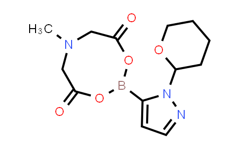 2739827-69-9 | 6-methyl-2-(2-tetrahydropyran-2-ylpyrazol-3-yl)-1,3,6,2-dioxazaborocane-4,8-dione