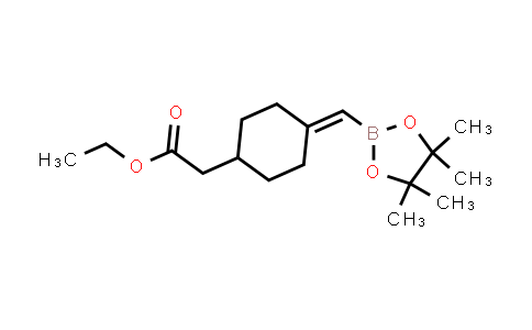 DY842881 | 2864444-51-7 | ethyl 2-[4-[(4,4,5,5-tetramethyl-1,3,2-dioxaborolan-2-yl)methylene]cyclohexyl]acetate