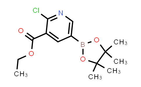 741709-69-3 | ethyl 2-chloro-5-(4,4,5,5-tetramethyl-1,3,2-dioxaborolan-2-yl)pyridine-3-carboxylate