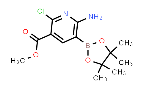 2814523-40-3 | methyl 6-amino-2-chloro-5-(4,4,5,5-tetramethyl-1,3,2-dioxaborolan-2-yl)pyridine-3-carboxylate
