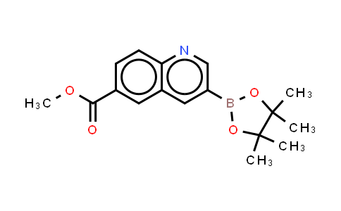 2640496-82-6 | methyl 3-(4,4,5,5-tetramethyl-1,3,2-dioxaborolan-2-yl)quinoline-6-carboxylate