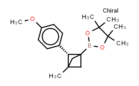 2609867-13-0 | 2-[(2R)-2-(4-methoxyphenyl)-3-methyl-1-bicyclo[1.1.1]pentanyl]-4,4,5,5-tetramethyl-1,3,2-dioxaborolane