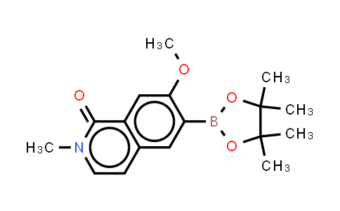 DY842932 | 2471792-14-8 | 7-methoxy-2-methyl-6-(4,4,5,5-tetramethyl-1,3,2-dioxaborolan-2-yl)isoquinolin-1-one