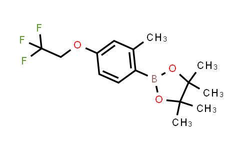 MC842937 | 2102498-16-6 | 4,4,5,5-tetramethyl-2-[2-methyl-4-(2,2,2-trifluoroethoxy)phenyl]-1,3,2-dioxaborolane