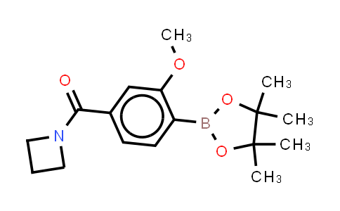 2434717-24-3 | azetidin-1-yl-[3-methoxy-4-(4,4,5,5-tetramethyl-1,3,2-dioxaborolan-2-yl)phenyl]methanone