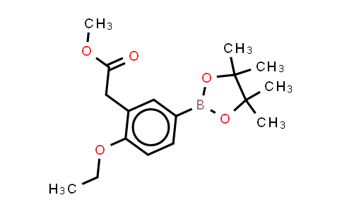 MC842979 | 1454928-36-9 | methyl 2-[2-ethoxy-5-(4,4,5,5-tetramethyl-1,3,2-dioxaborolan-2-yl)phenyl]acetate