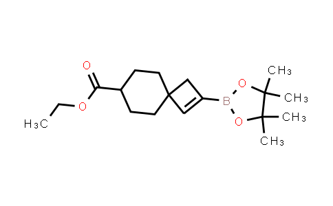 2864444-56-2 | ethyl 2-(4,4,5,5-tetramethyl-1,3,2-dioxaborolan-2-yl)spiro[3.5]non-2-ene-7-carboxylate