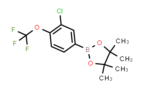 870822-81-4 | 2-[3-chloro-4-(trifluoromethoxy)phenyl]-4,4,5,5-tetramethyl-1,3,2-dioxaborolane