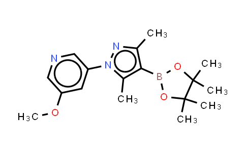 2746447-14-1 | 3-[3,5-dimethyl-4-(4,4,5,5-tetramethyl-1,3,2-dioxaborolan-2-yl)pyrazol-1-yl]-5-methoxy-pyridine