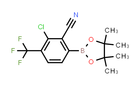2709070-28-8 | 2-chloro-6-(4,4,5,5-tetramethyl-1,3,2-dioxaborolan-2-yl)-3-(trifluoromethyl)benzonitrile