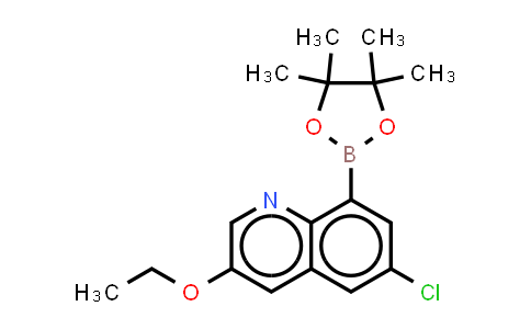 MC843090 | 2173070-88-5 | 6-chloro-3-ethoxy-8-(4,4,5,5-tetramethyl-1,3,2-dioxaborolan-2-yl)quinoline