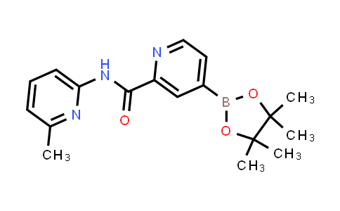 MC843208 | 936090-74-3 | N-(6-methyl-2-pyridyl)-4-(4,4,5,5-tetramethyl-1,3,2-dioxaborolan-2-yl)pyridine-2-carboxamide