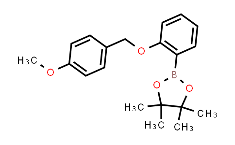 935846-39-2 | 2-[2-[(4-methoxyphenyl)methoxy]phenyl]-4,4,5,5-tetramethyl-1,3,2-dioxaborolane