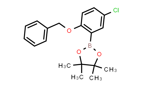 779331-27-0 | 2-(2-benzyloxy-5-chloro-phenyl)-4,4,5,5-tetramethyl-1,3,2-dioxaborolane