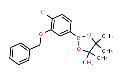 903578-41-6 | 2-(3-benzyloxy-4-chloro-phenyl)-4,4,5,5-tetramethyl-1,3,2-dioxaborolane