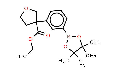 2749519-53-5 | ethyl 3-[3-(4,4,5,5-tetramethyl-1,3,2-dioxaborolan-2-yl)phenyl]tetrahydrofuran-3-carboxylate