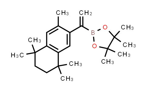 1620061-17-7 | 4,4,5,5-tetramethyl-2-[1-(1,1,4,4,7-pentamethyltetralin-6-yl)vinyl]-1,3,2-dioxaborolane
