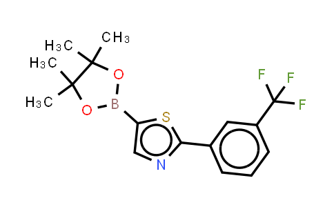 1402237-80-2 | 2-(3-trifluoromethylphenyl)thiazole-5-boronic acid pinacol ester