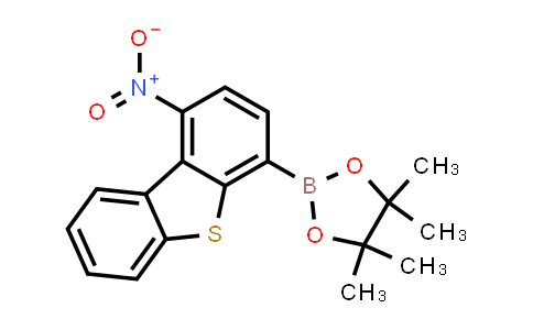 881375-79-7 | 4,4,5,5-tetramethyl-2-(1-nitrodibenzothiophen-4-yl)-1,3,2-dioxaborolane