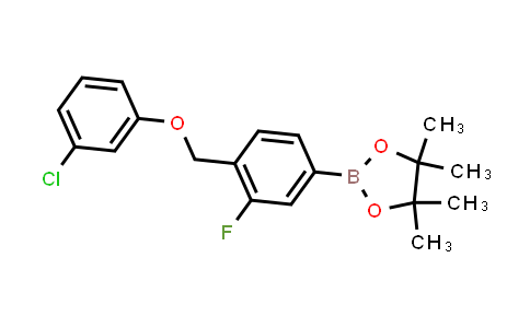 MC843507 | 2246655-35-4 | 2-[4-[(3-chlorophenoxy)methyl]-3-fluoro-phenyl]-4,4,5,5-tetramethyl-1,3,2-dioxaborolane