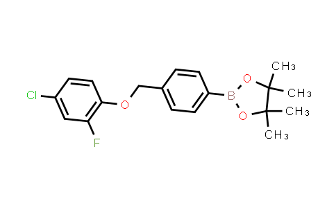 DY843550 | 2246672-49-9 | 2-[4-[(4-chloro-2-fluoro-phenoxy)methyl]phenyl]-4,4,5,5-tetramethyl-1,3,2-dioxaborolane