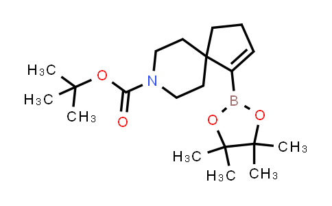 DY843571 | 2132405-03-7 | tert-butyl 4-(4,4,5,5-tetramethyl-1,3,2-dioxaborolan-2-yl)-8-azaspiro[4.5]dec-3-ene-8-carboxylate
