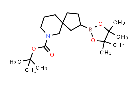 CAS No. 2304631-34-1, tert-butyl 3-(4,4,5,5-tetramethyl-1,3,2-dioxaborolan-2-yl)-7-azaspiro[4.5]decane-7-carboxylate