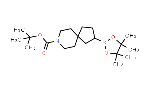 CAS No. 2304631-46-5, tert-butyl 3-(4,4,5,5-tetramethyl-1,3,2-dioxaborolan-2-yl)-8-azaspiro[4.5]decane-8-carboxylate